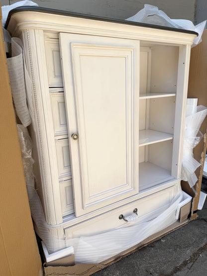 White Mayfair Armoire