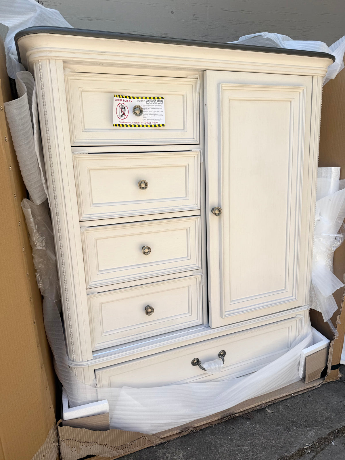 White Mayfair Armoire