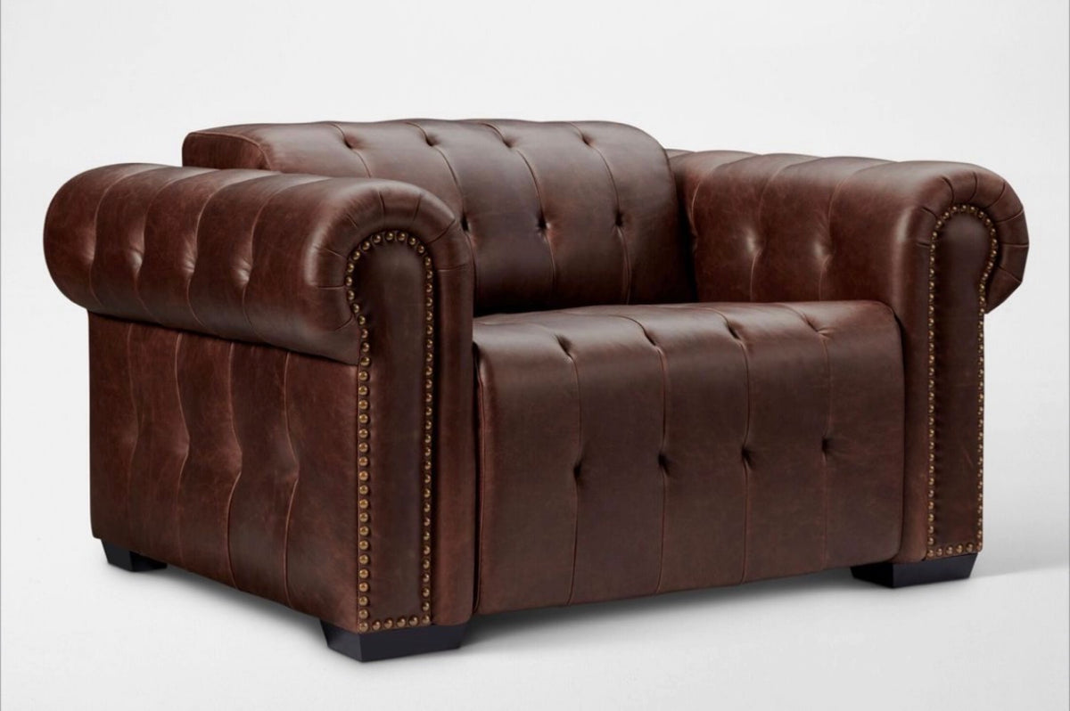 Dual Power Windsor Park Brown Reclining Chair