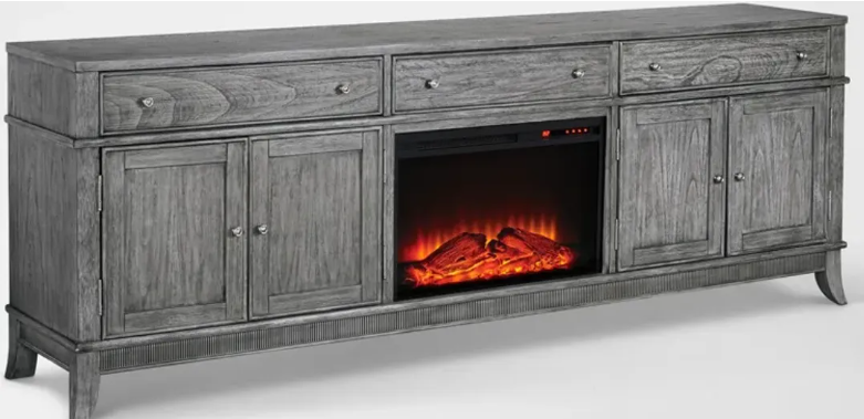 Hazel Gray TV Stand