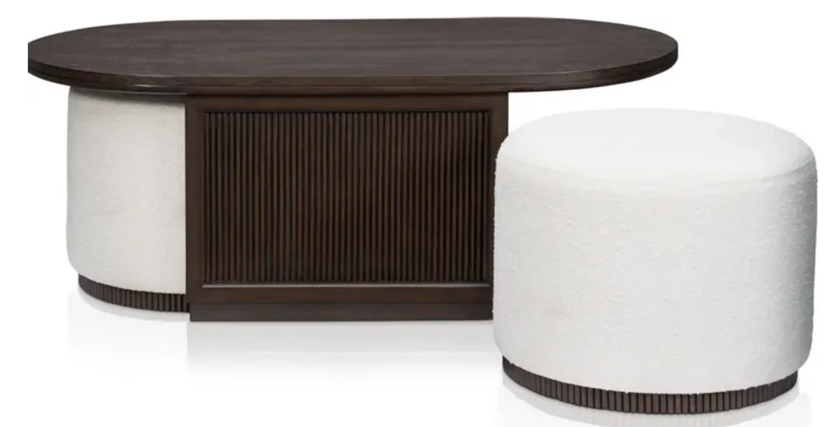 Santa Monica Nesting Coffee Table (Chestnut)